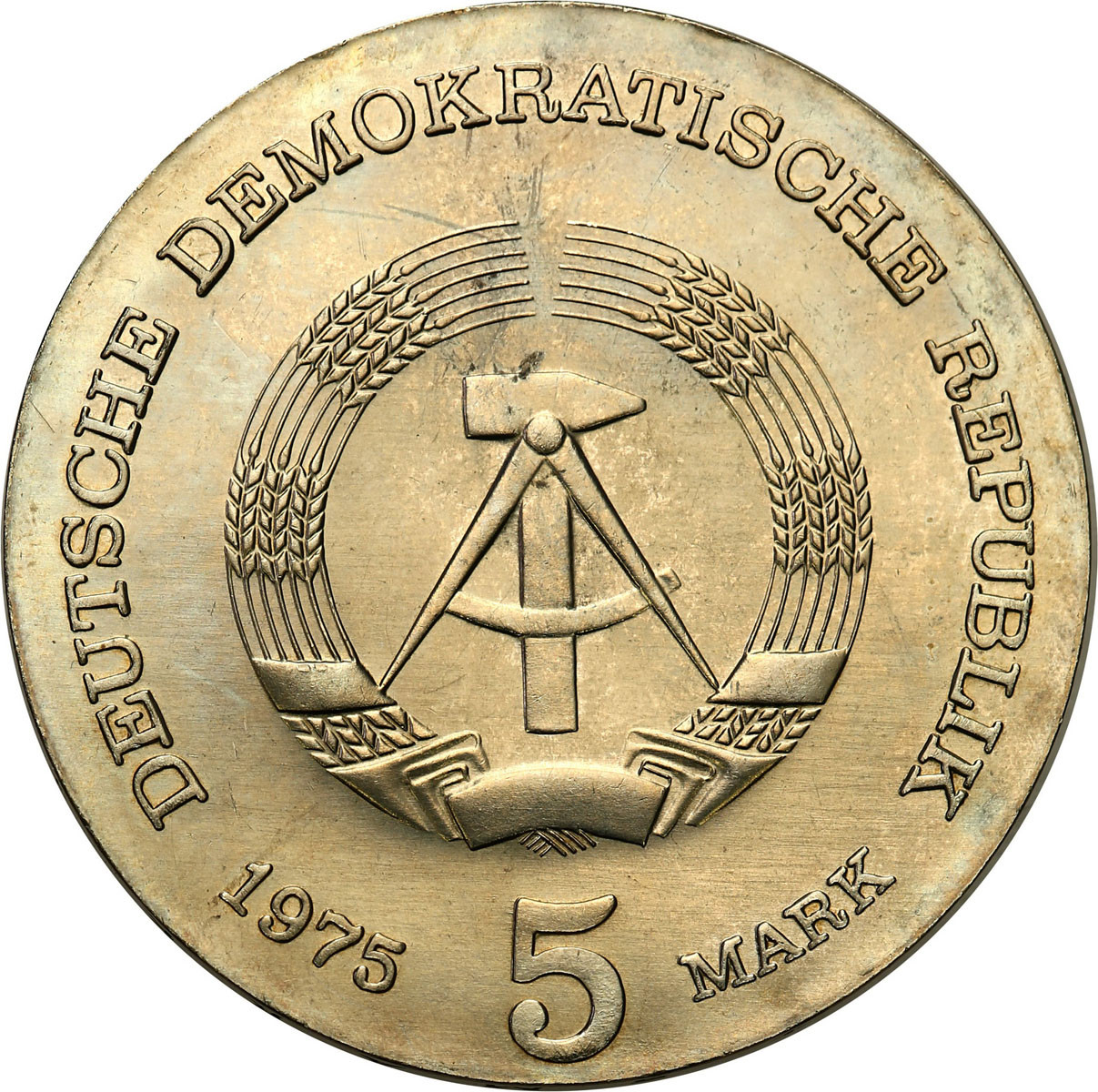 Niemcy, DDR. 5 marek 1975